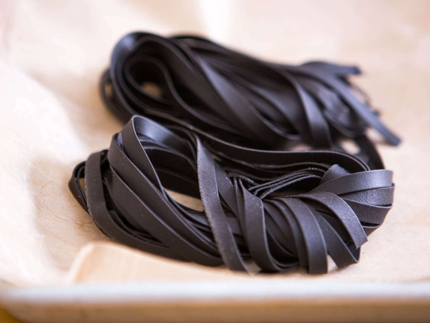 Squid Ink Fettuccine