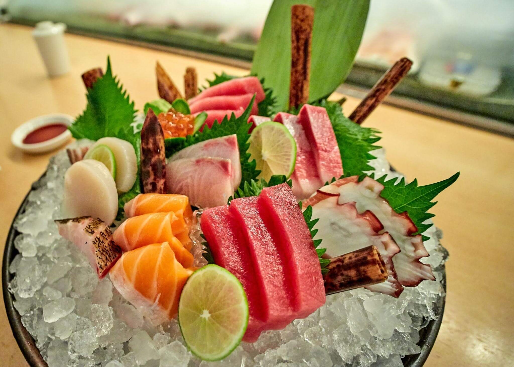 Fresh Sashimi on Ice