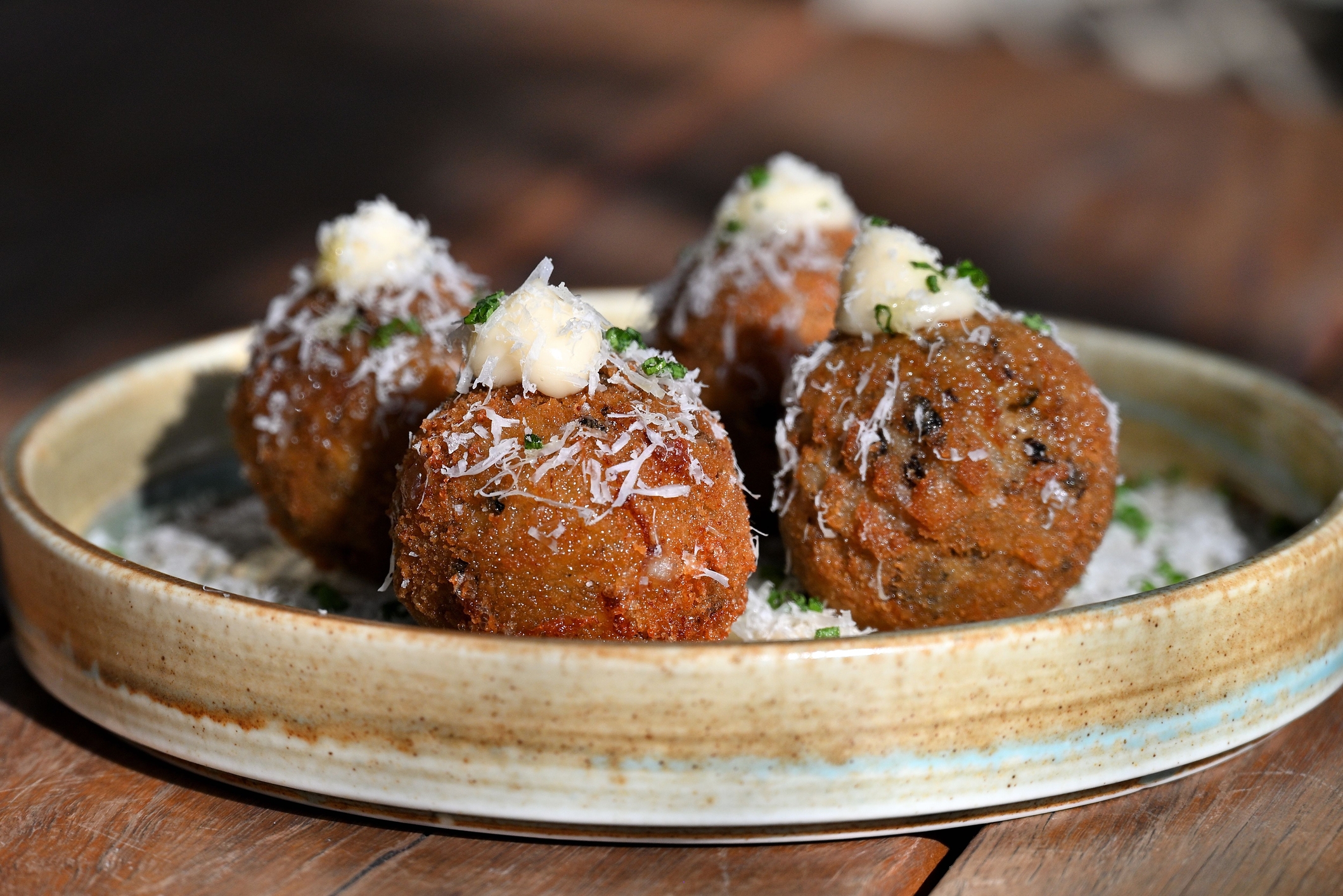 Truffle Arancini Balls