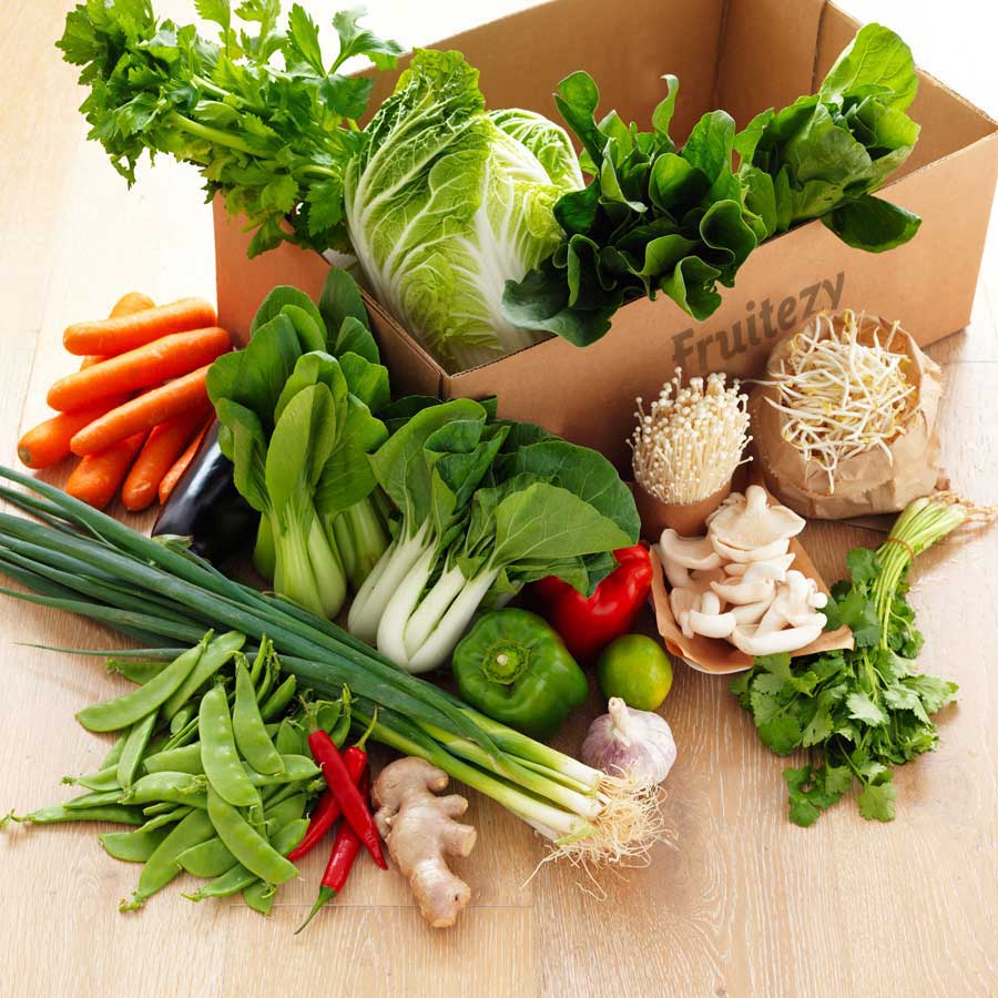 Asian Flavours Veggie Box