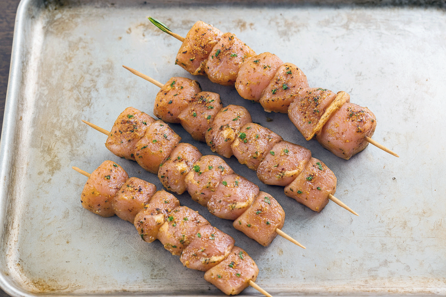 Chicken Skewers Mediterranean