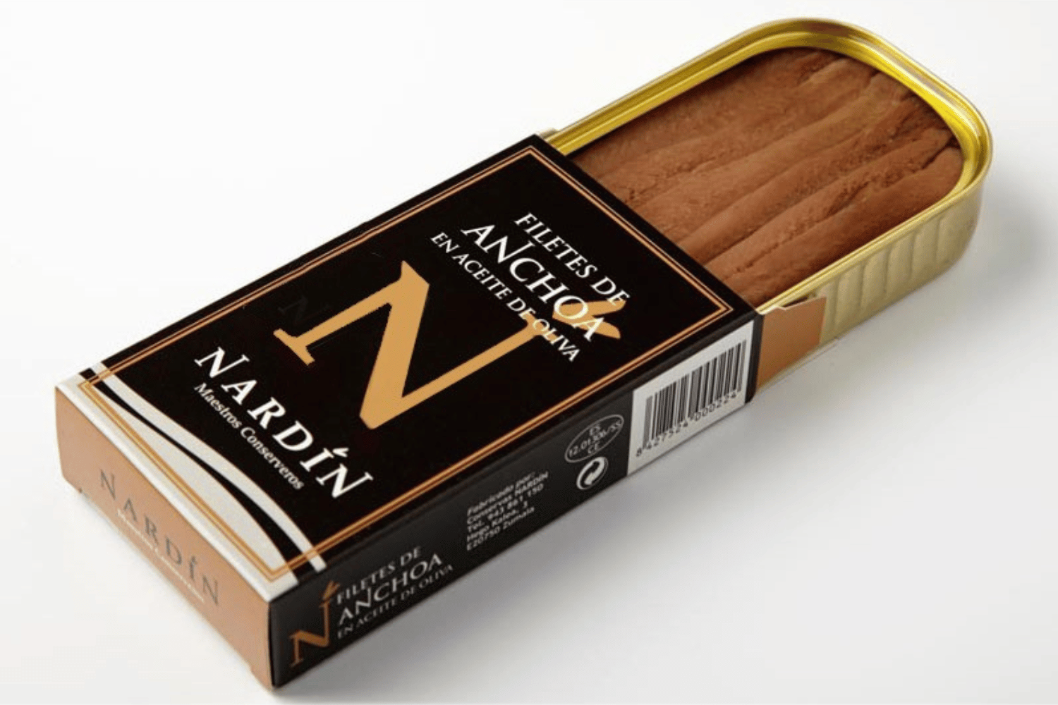 Nardin Anchovy Fillets in Olive Olil